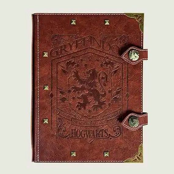 Блокнот для фанатов Гарри Поттера с эмблемой факультета Гриффиндор