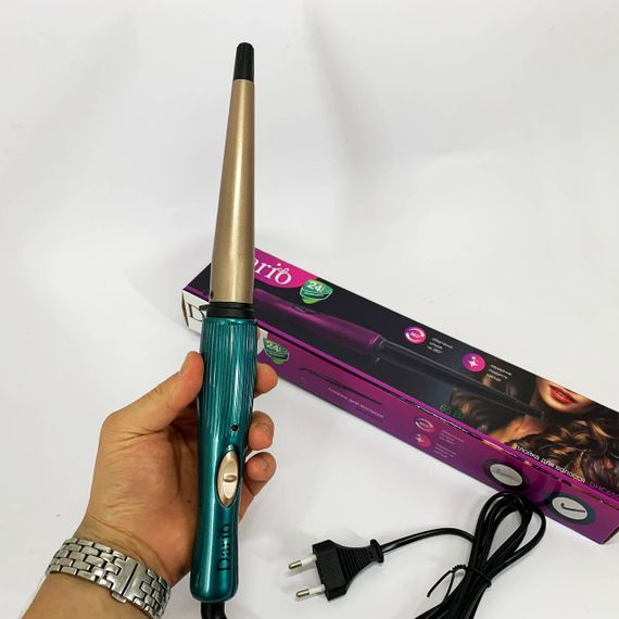 Плойка Dario DHC650C. Колір: зелений | Зображення 1