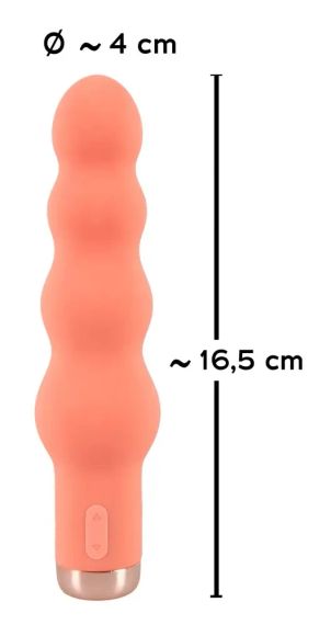 Мінівібратор ПЕРСИКОВИЙ СІК Sex Aura | Зображення 6