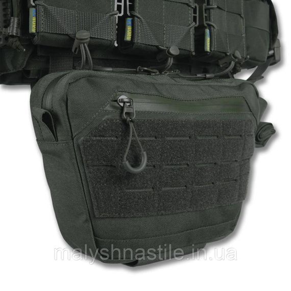 Плитоноска швидкоскидна KIBORG GEN II +8 підсумків хакі | Зображення 5