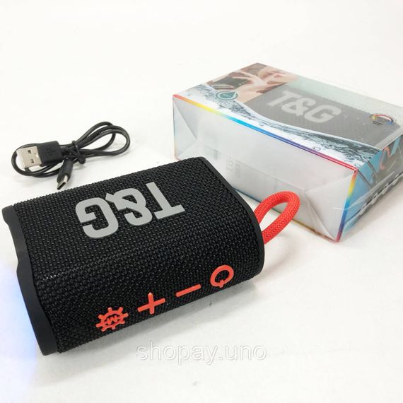 Колонка для любителів активного відпочинку TG396, Bluetooth колонка з радіоприймачем OL-21 | Зображення 3