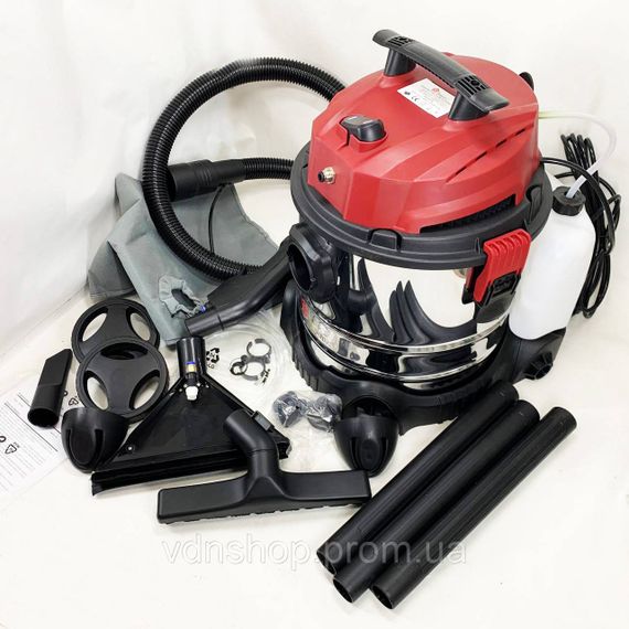 Промышленный пылесос для цементной пыли Domotec, Строительный пылесос с мощным всасыванием KV-16 | Зображення 7