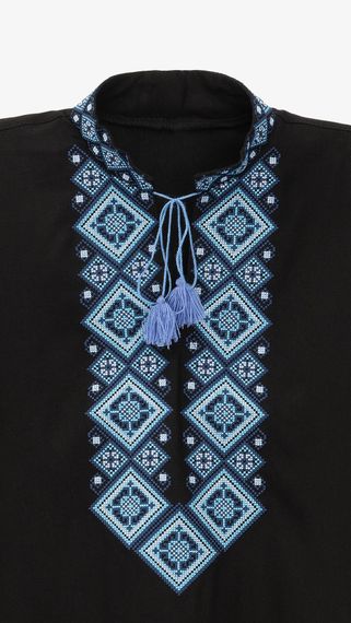 Сорочка вишиванка чоловіча  Олександр 40 Чорний shop (2000999394751) | Зображення 1