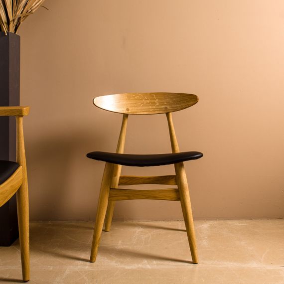 Стул CH33 chair деревянный с массива бука, дизайн Hans J. Wegner, возможность тонирования под заказ | Зображення 3