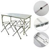 Столик для пікніка зі стільцями ,Розкладний стіл валіза та стільці   знижка | Зображення 4