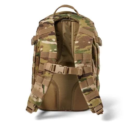 Тактичний рюкзак 5.11 Tactical RUSH 24L 2.0  Multicam міцний штурмовий рюкзак із системою MOLLE для військових, туризму та EDC | Зображення 2