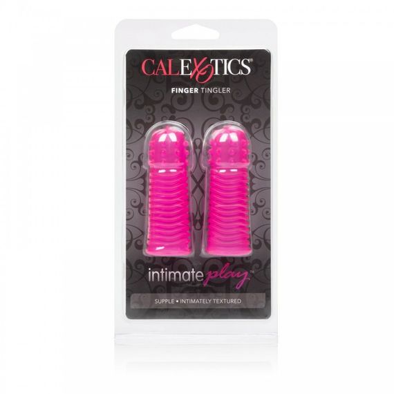 Насадки на палець California Exotic Intimate Play Finger Tingler Pink | Зображення 5
