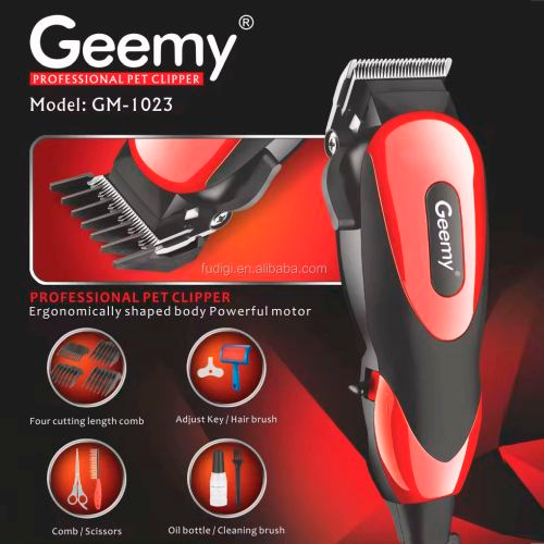 Машинка для стрижки животных GEEMY 8 в 1 GM-1023, 4 насадки, 2 щетки | Зображення 8
