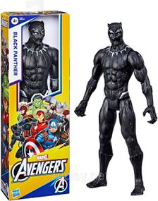 Игровая фигурка Черная Пантера 30 см Марвел Оригинал Hasbro Marvel Black Panther Action Figure