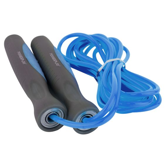Скакалка PowerPlay 4204 Classic Jump Rope Блакитна (2,7m.) | Зображення 1