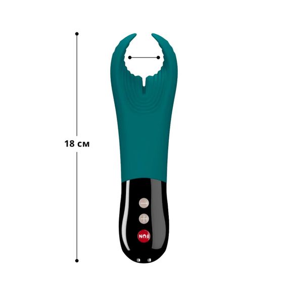 Вібратор для пеніса Fun Factory MANTA deep sea blue/black, підходить для парних ігор Sex Aura | Зображення 1