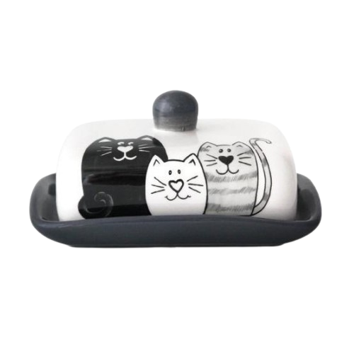 Маслянка Мурчики 13см*17см/h5,5см 3397-19 S&T | Зображення 1