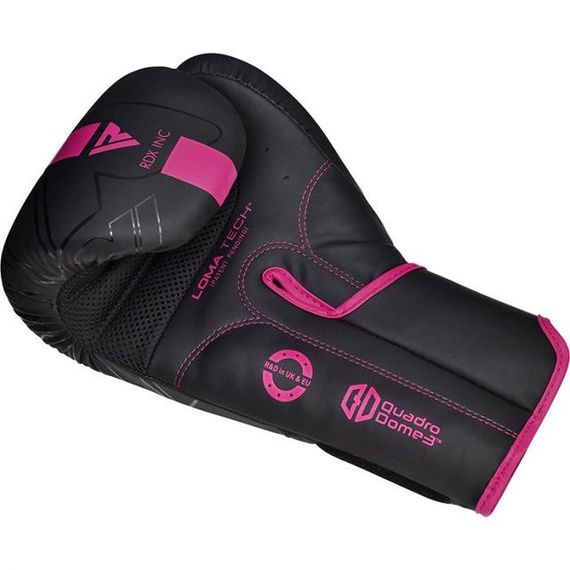 Боксерські рукавиці RDX F6 MATTE PINK-12OZ (капа в комплекті) | Зображення 3