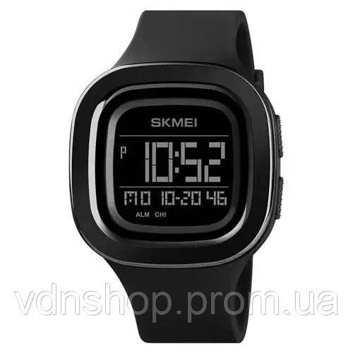 Електронні вологозахищені наручні годинники SKMEI 1580BKBK, Смарт-годинники для військових операцій SN-64 | Зображення 1