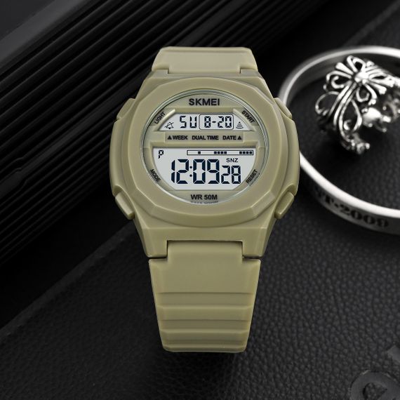 Годинник S2kmei 1821KH Khaki | Зображення 3
