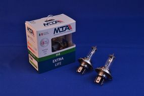 Лампа автомобільна H4 12 V 60/55W P43T EXTRA LIFE (2шт) (ближня/дальня, протитуманна) MTA 84163 ELB21