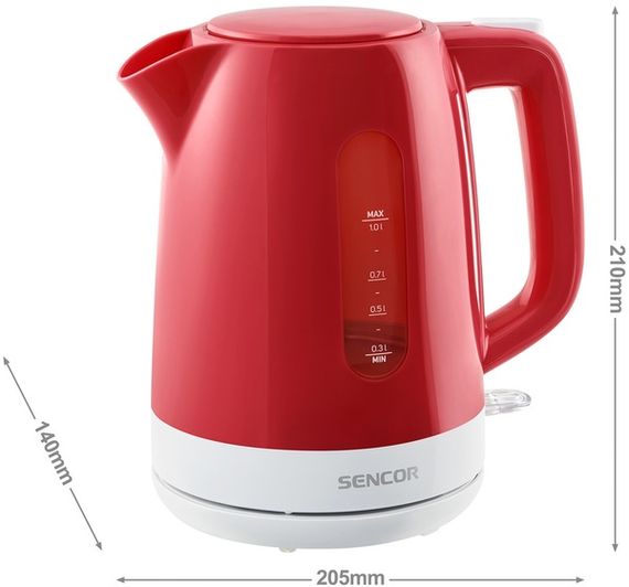Електрочайник Sencor SWK 1024RD | Зображення 3