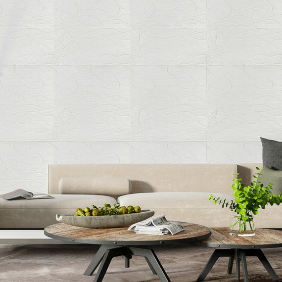 Панель 3D WHITE 700*700*6mm (D) SW-00001948 | Зображення 4