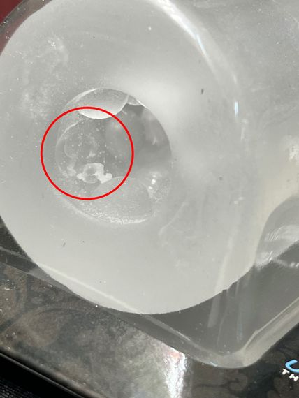Мастурбатор Doc Johnson GoodHead Glow Helping Head, наскрізний, світиться в темряві | Зображення 5