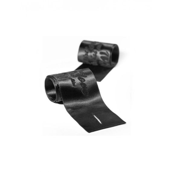 Атласні стрічки-наручники Silky Sensual Bijoux Indiscrets Sex Aura