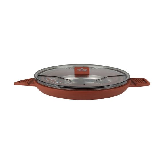 Каструля складана Tribe Collapsible Pot 2,5л силіконова, Похідна каструля трайб компактна, Каструля туристична для кемпінгу | Зображення 1