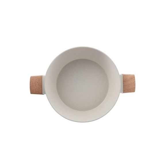 Сотейник Bergner Naturally BG-34747-CR 28 см 3.6 л бежевый | Зображення 3