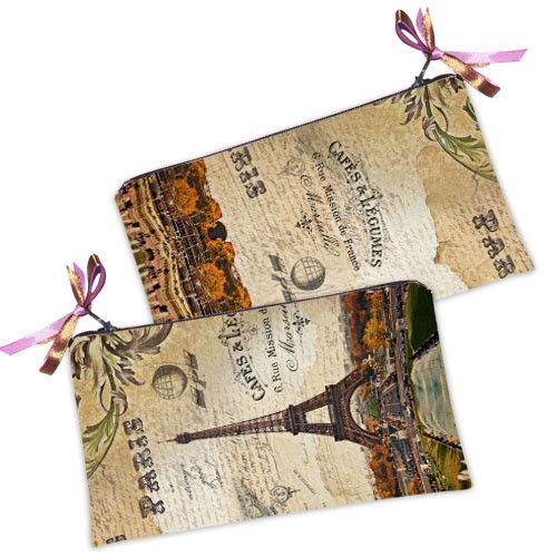 Косметичка жіноча Paris Eiffel Tower 20х12 см (K_15L011)