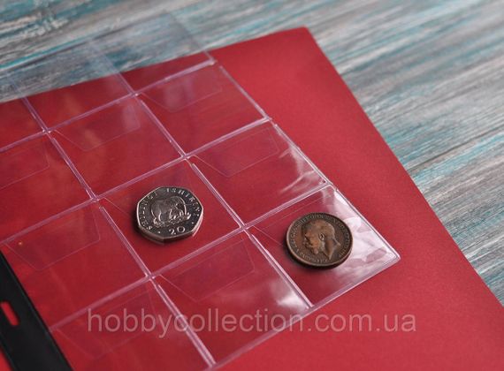 Лист для монет Schulz MM 165х210 - 3х4 Тип 12 (50*50) | Зображення 1