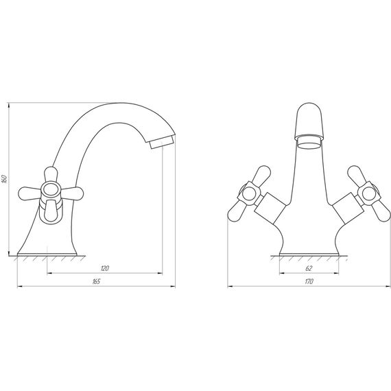 Змішувач для раковини DOMINO DYM-029-SHARM | Зображення 3