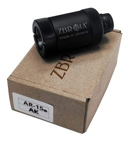 Пламегаситель ZBROIA для AР кал. 5,56 Резьба 1/2"-28 Пламегаситель 5.56 Пламегаситель АР
