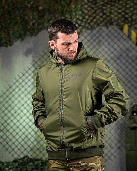 Вітровка Oblivion Army олива ДЛ6594 | Зображення 2