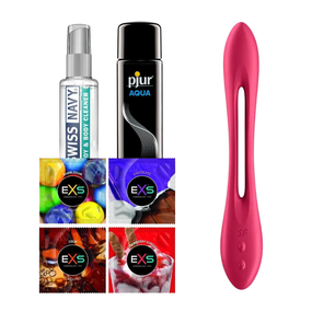 COMBO набір для пар - (Satisfyer + Swiss Navy + pjur Aqua) L