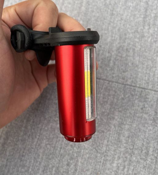 Велосипедная задняя фара мигалка Bike Light 246 вело подсветка несколько режимов | Зображення 2