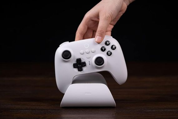 Геймпад 8BitDo Ultimate Bluetooth White Edition 80NA | Зображення 6