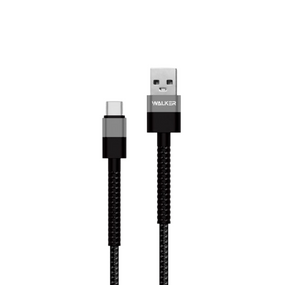 Кабель USB Type-C WALKER C700 чорний