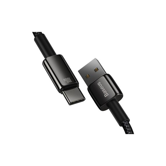 Дата кабель USB 2.0 AM to USB-C 2.0m 100W black Baseus (CAWJ000101) | Зображення 2