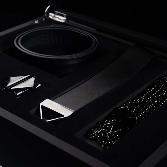 Поводок LOCKINK Tied Collar with Leash Set - Black Sex Aura | Зображення 4