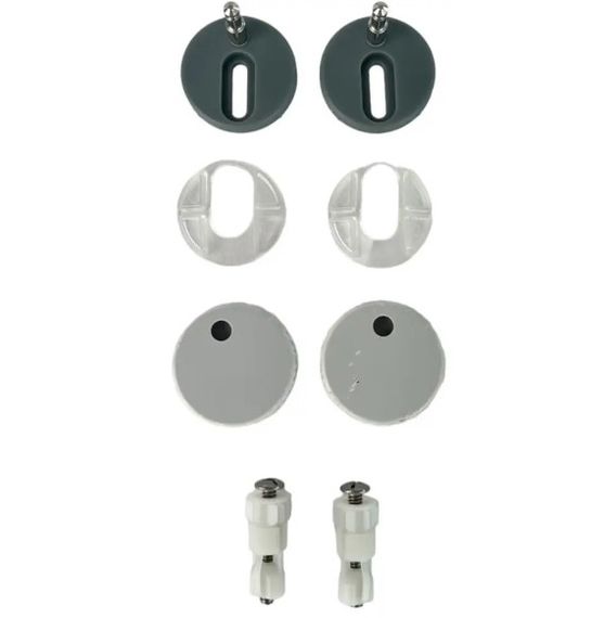 Сидіння для унітазу Tanfleks Doa з кришкою та функцією мікроліфта (TPDP-12) | Зображення 1