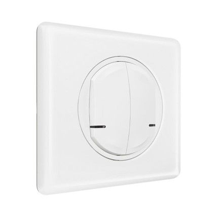 Celiane with NETATMO. Умный беспроводной выключатель 2-клавишный. Белый (067724) | Зображення 1