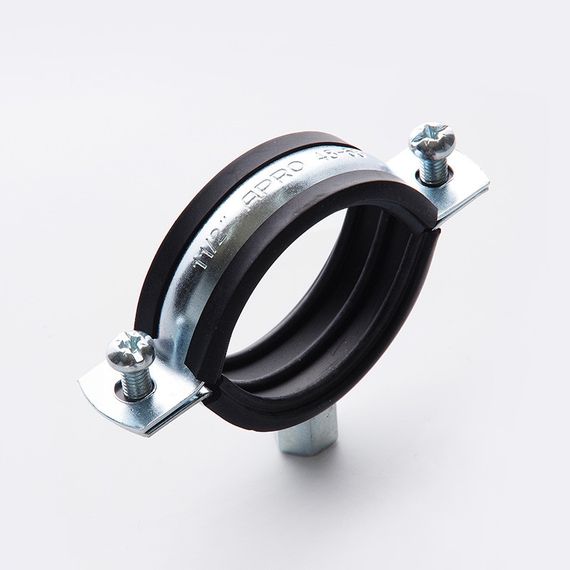 Хомут трубний 48-53мм (1 1/2") М8/М10 з комб. гайкою APRO PCC-05 | Зображення 1