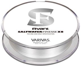 Шнур Varivas Avani Salt Water Finesse PE X8 150m (серый) #0.2 5.6lb/2.54kg