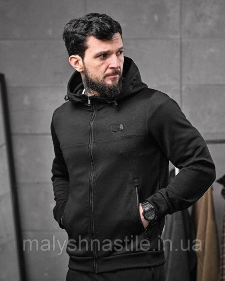 Мужской спортивный костюм The North Face total black ДЛ6449 | Зображення 6