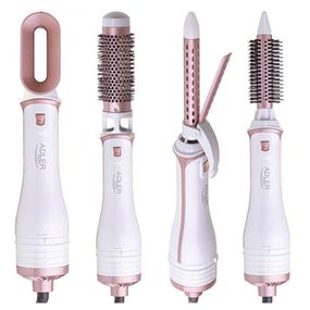 Фен гребінець для укладання волосся Adler, Фен для укладання волосся салонний Фен-браш YR-62