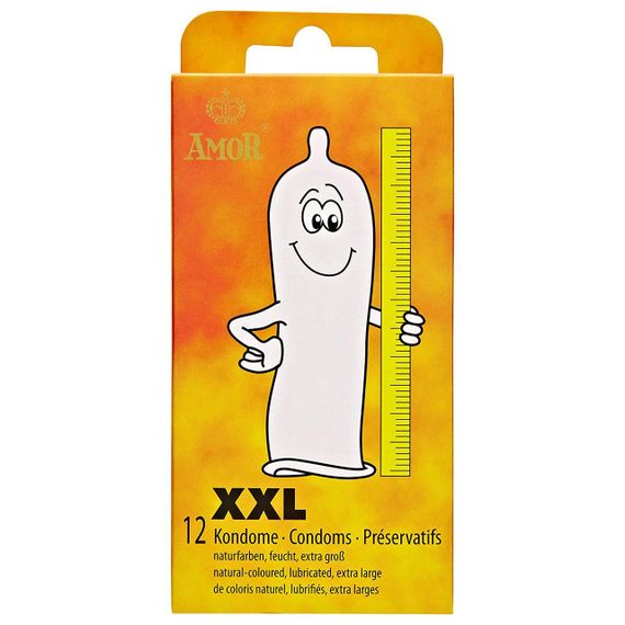 Презервативи - Amor XXL, 12 шт. sexstyle