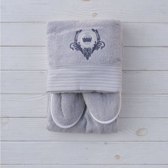 Набор мужской Fakili Sauna С светло-серый | Зображення 2