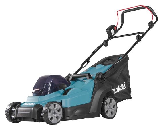 Газонокосарка акумуляторна Makita LM003G BEO2 (38 см, 20-75 мм, 40 л, BL, XGT 40 В, комплект) | Зображення 1
