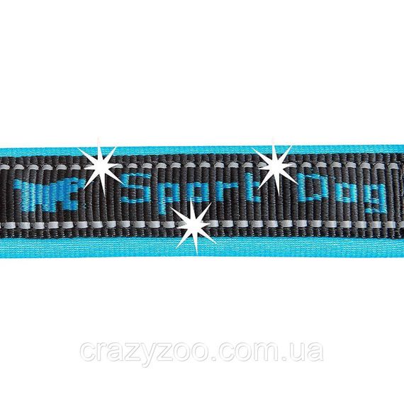 Поводок для собак Ferplast Sport Dog Matic G25/120 нейлоновый синий 2.5х120 cм 78004425 | Зображення 2