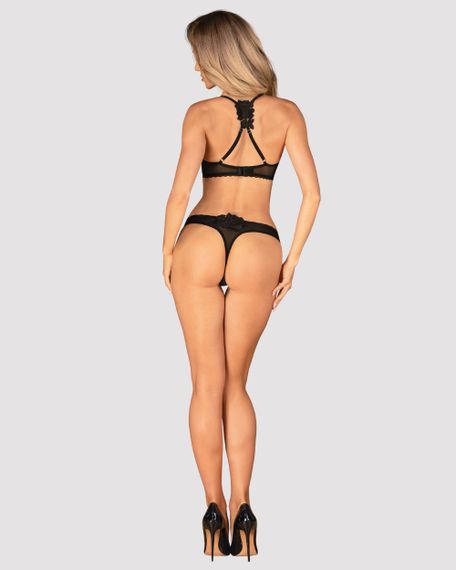 Комплект Obsessive Latinesa set Чорний M/L | Зображення 3