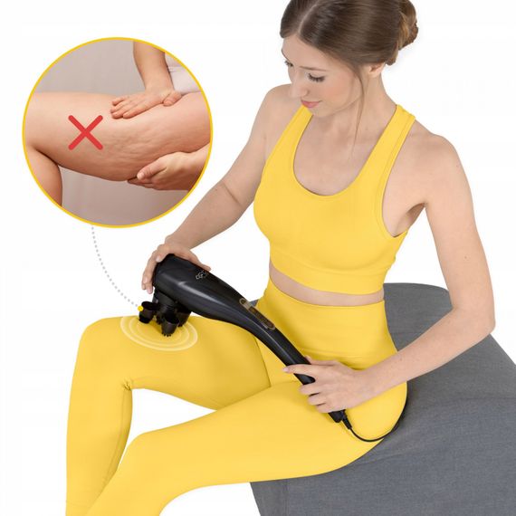 Ручний вібраційний масажер для тіла 4FIZJO Long Stick 7 в 1 4FJ0556 Black (P-5907739319142) | Зображення 4