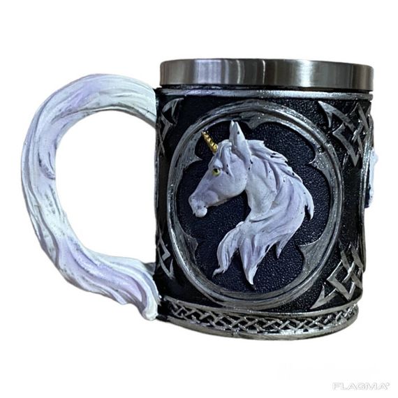 Кружка Чашка 3D Единорог 400ml